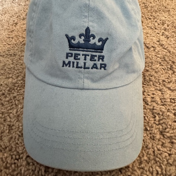 Peter Millar Other - Peter Millar Sky Blue Cotton Cap